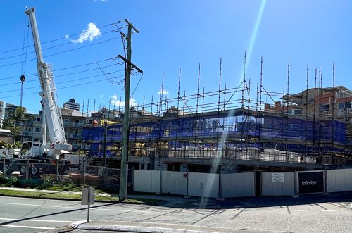 Podium Level Slab Poured